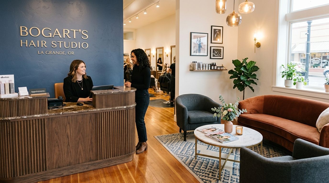 Illustration of Bogart's Hair Studio, beauty salon in La Grande, OR, photo 2 of 6
